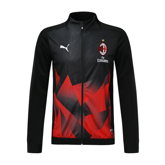Giacca Milan 2019/2020 Nero e Rosso - Clicca l'immagine per chiudere